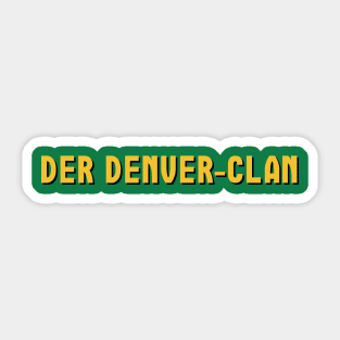 Dynasty, German Title (Der Denver-Clan) Sticker